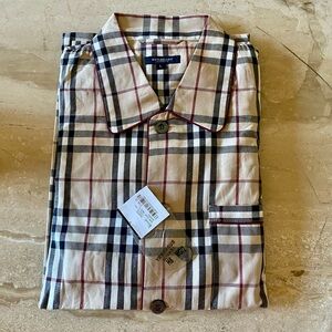 Burberry Authentic Pajama set pants shirt unisex